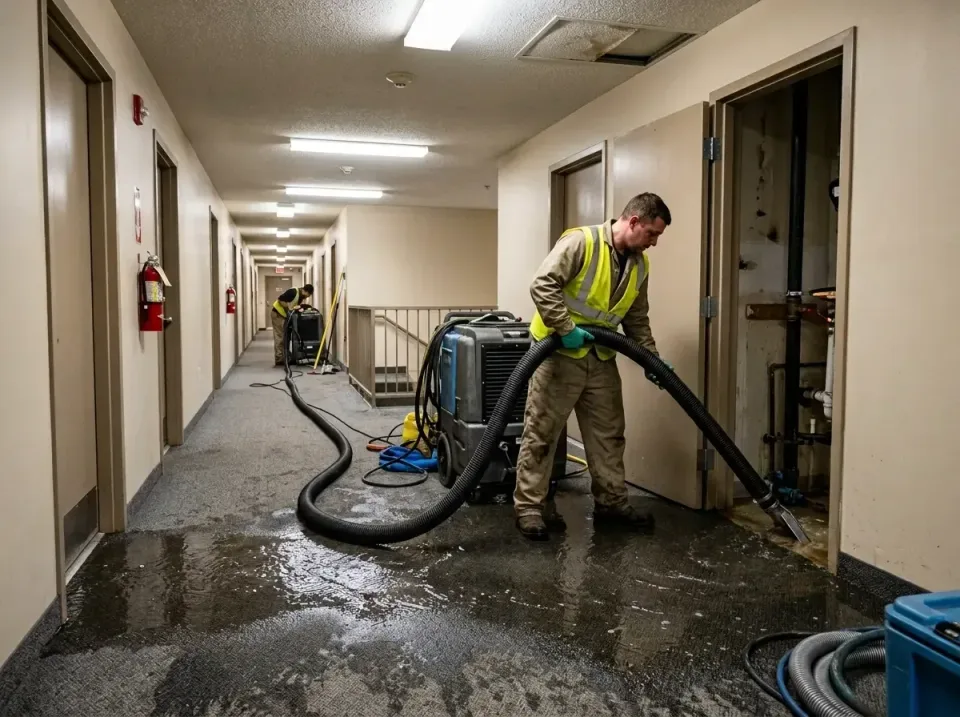 multi-unit-apartment-hallway-f-005 — frequently asked questions, Emergency Burst Pipe Water Extraction & Removal in Union, NJ